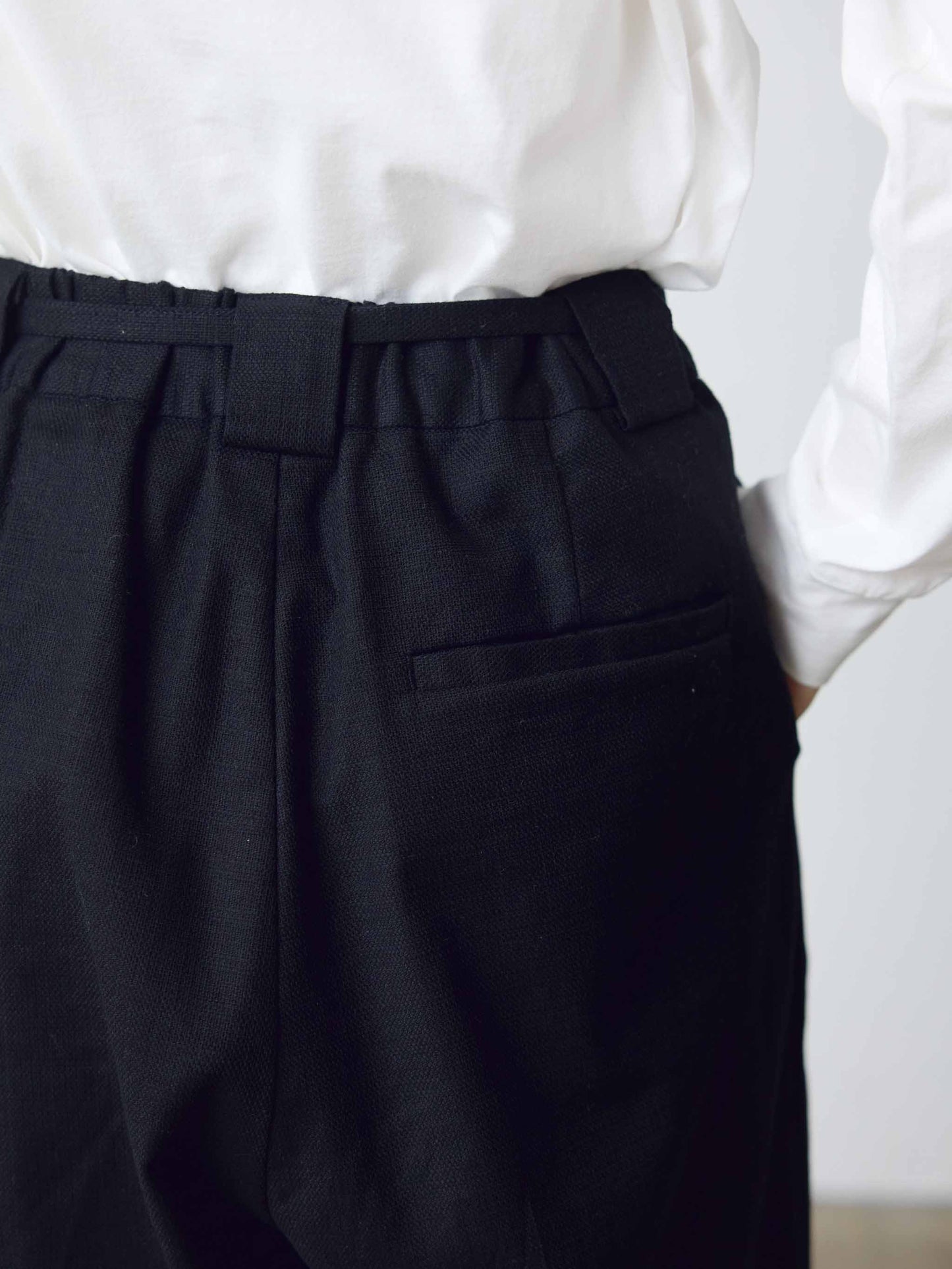 slacks pants with belt