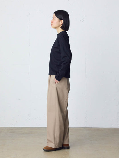 wide slacks pants