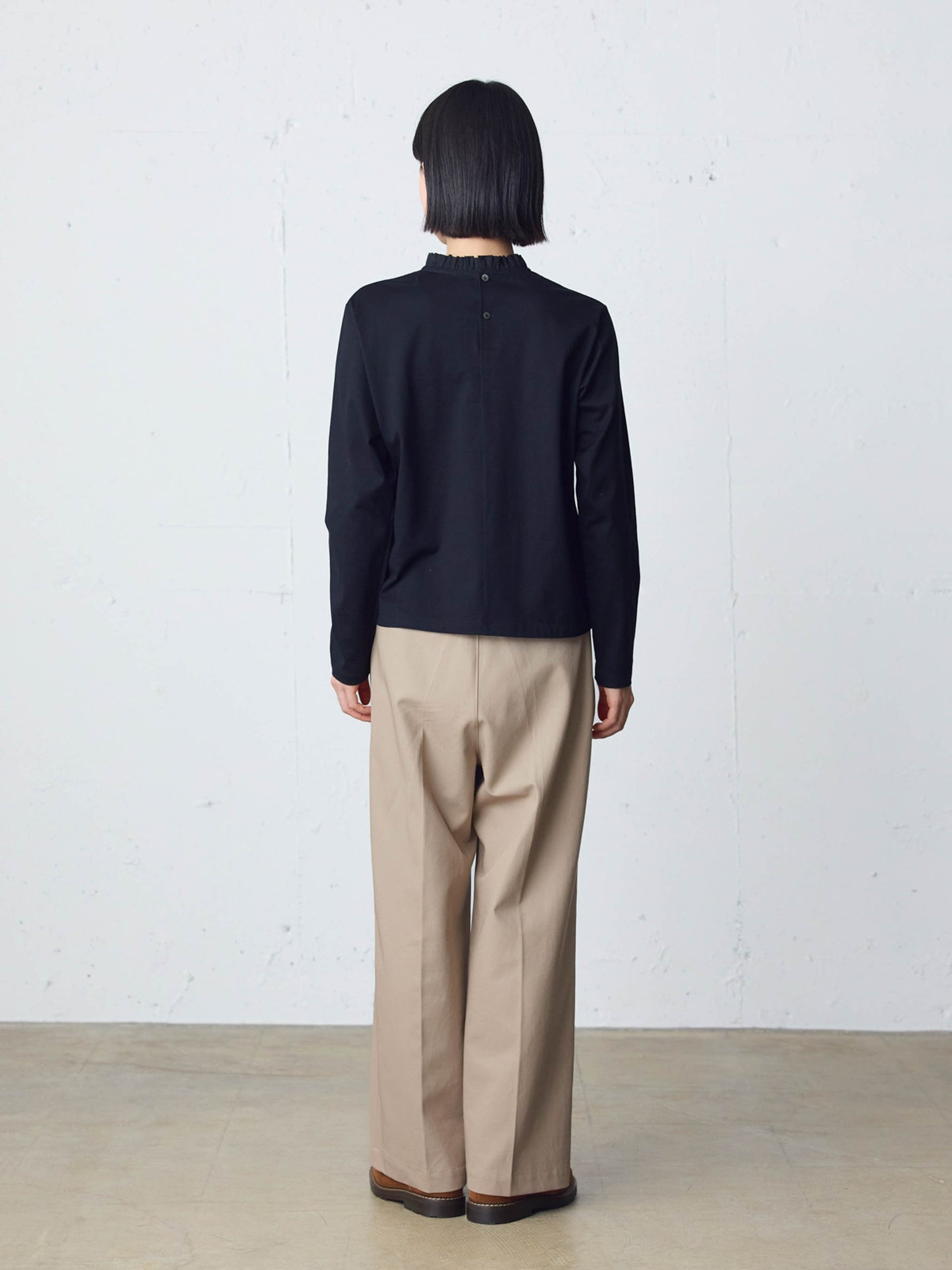 wide slacks pants