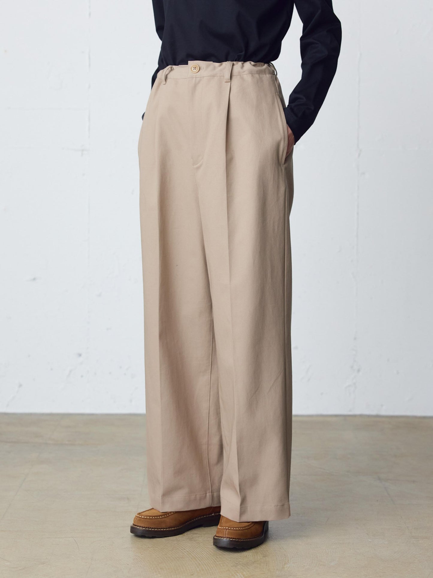 wide slacks pants