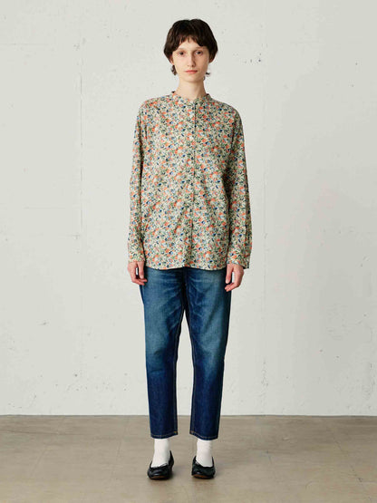 4/5 length denim pants