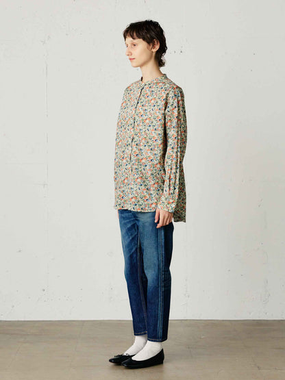 4/5 length denim pants