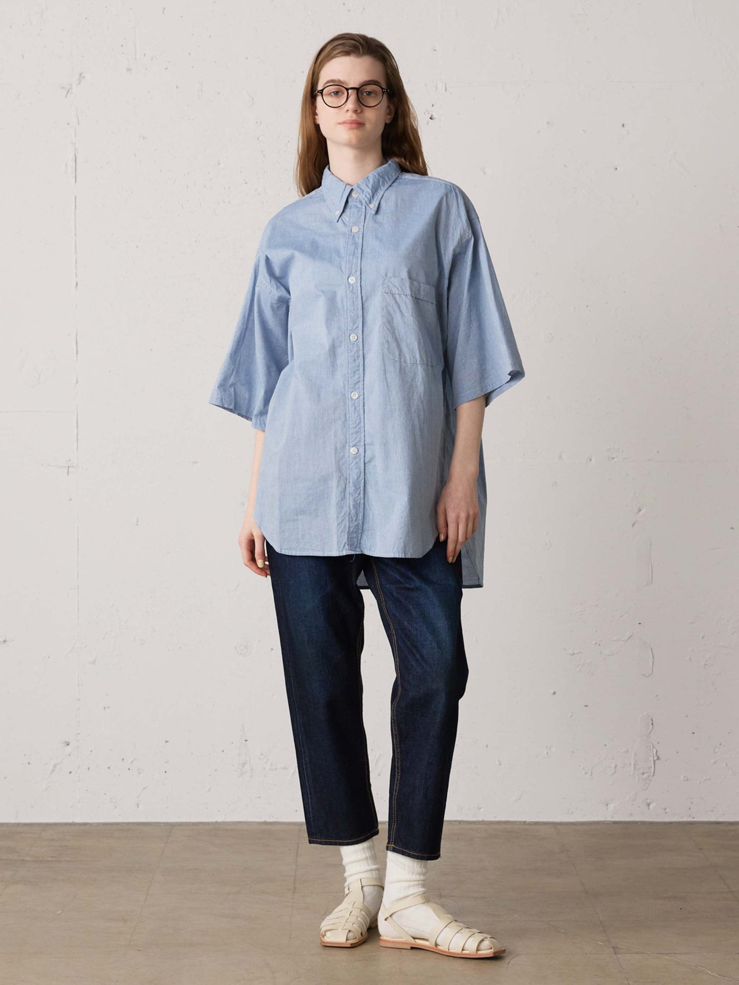 high waist denim pants