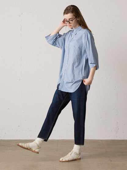 high waist denim pants