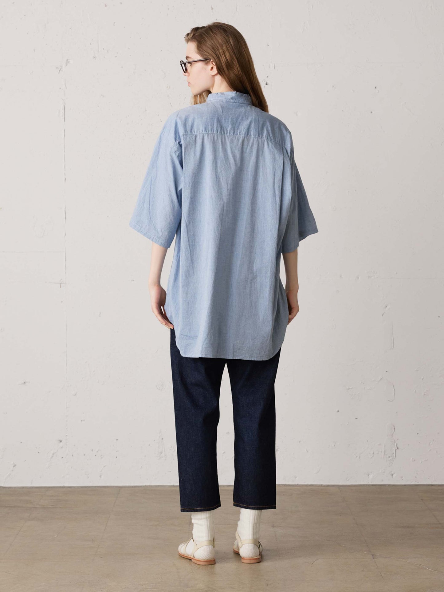 high waist denim pants