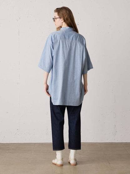 high waist denim pants