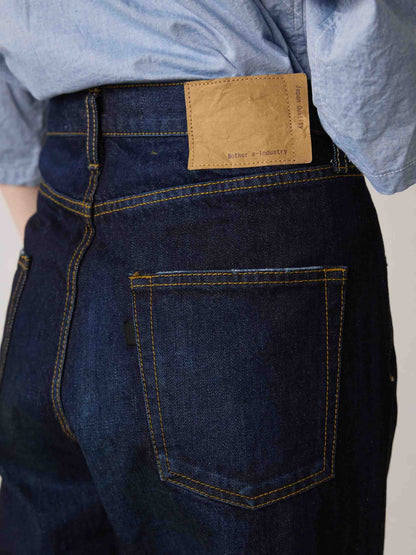 high waist denim pants