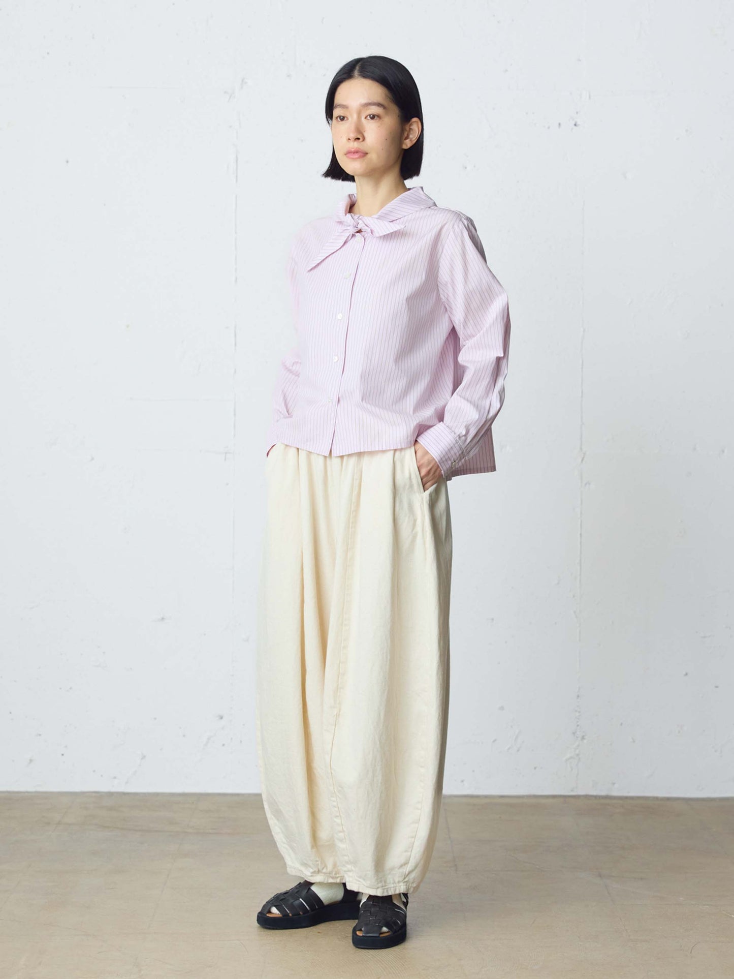 denim cocoon easy pants