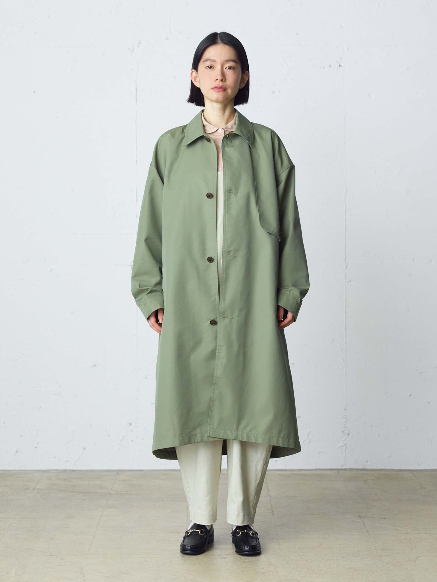 soutien collar coat