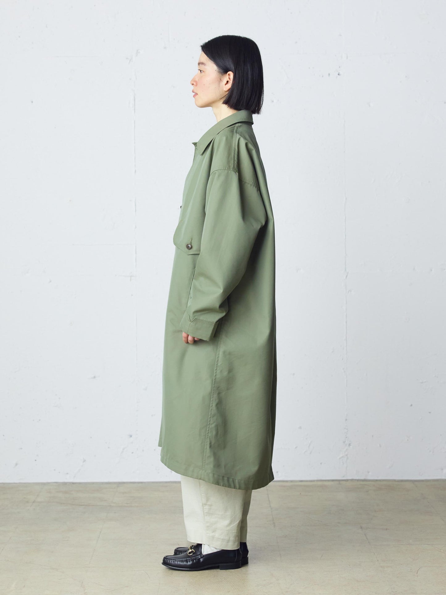 soutien collar coat