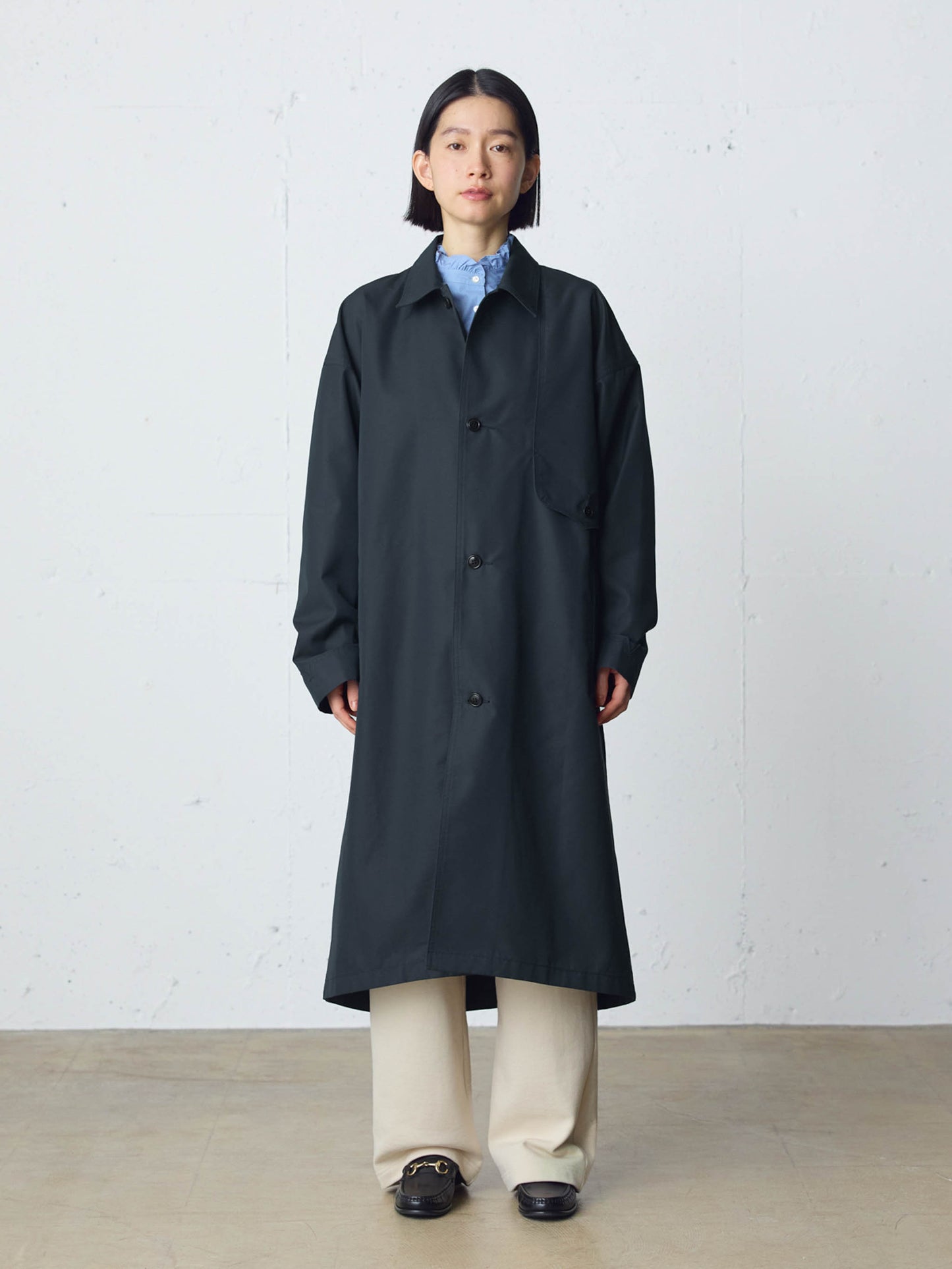 soutien collar coat