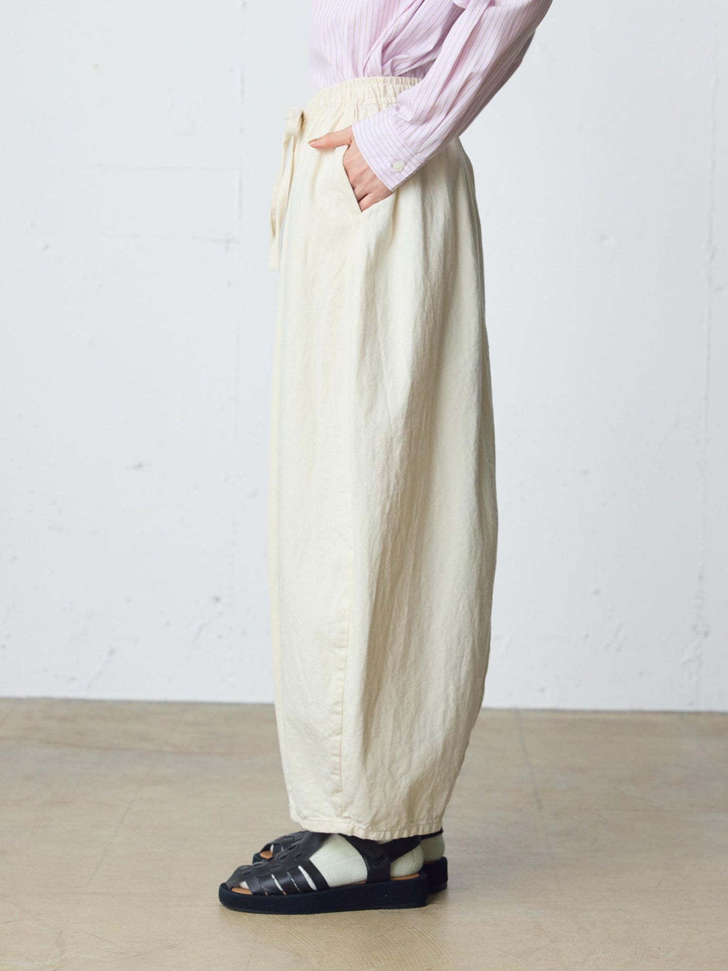 denim cocoon easy pants