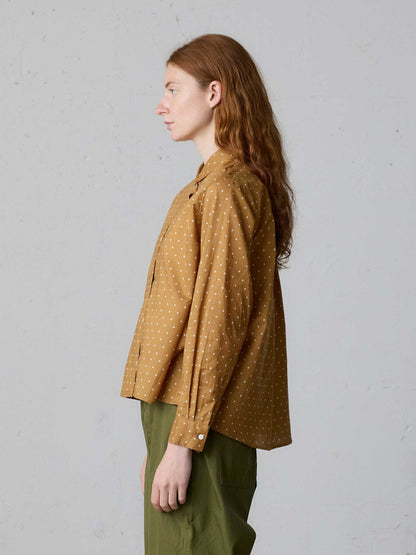 dots dutch collar shirt