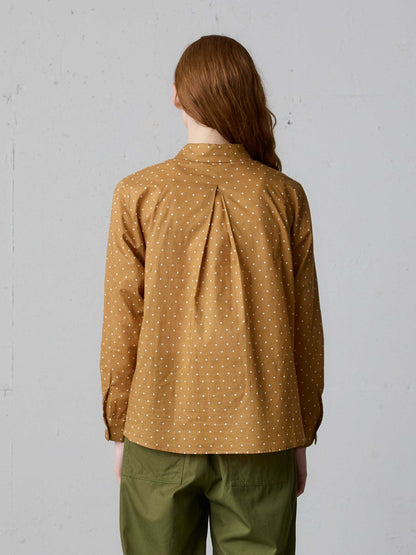 dots dutch collar shirt