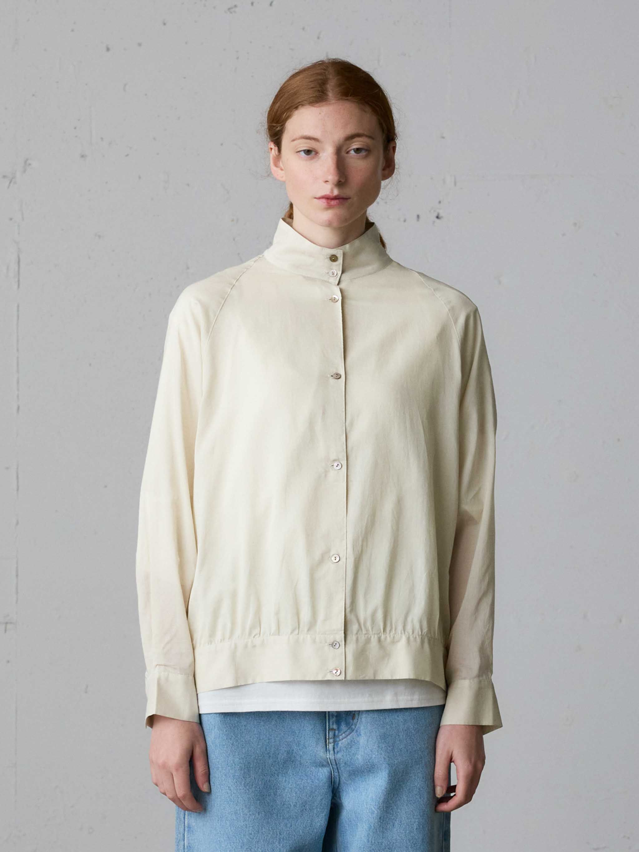 sheer swing top shirt