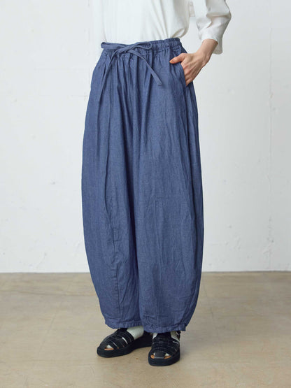 denim cocoon easy pants