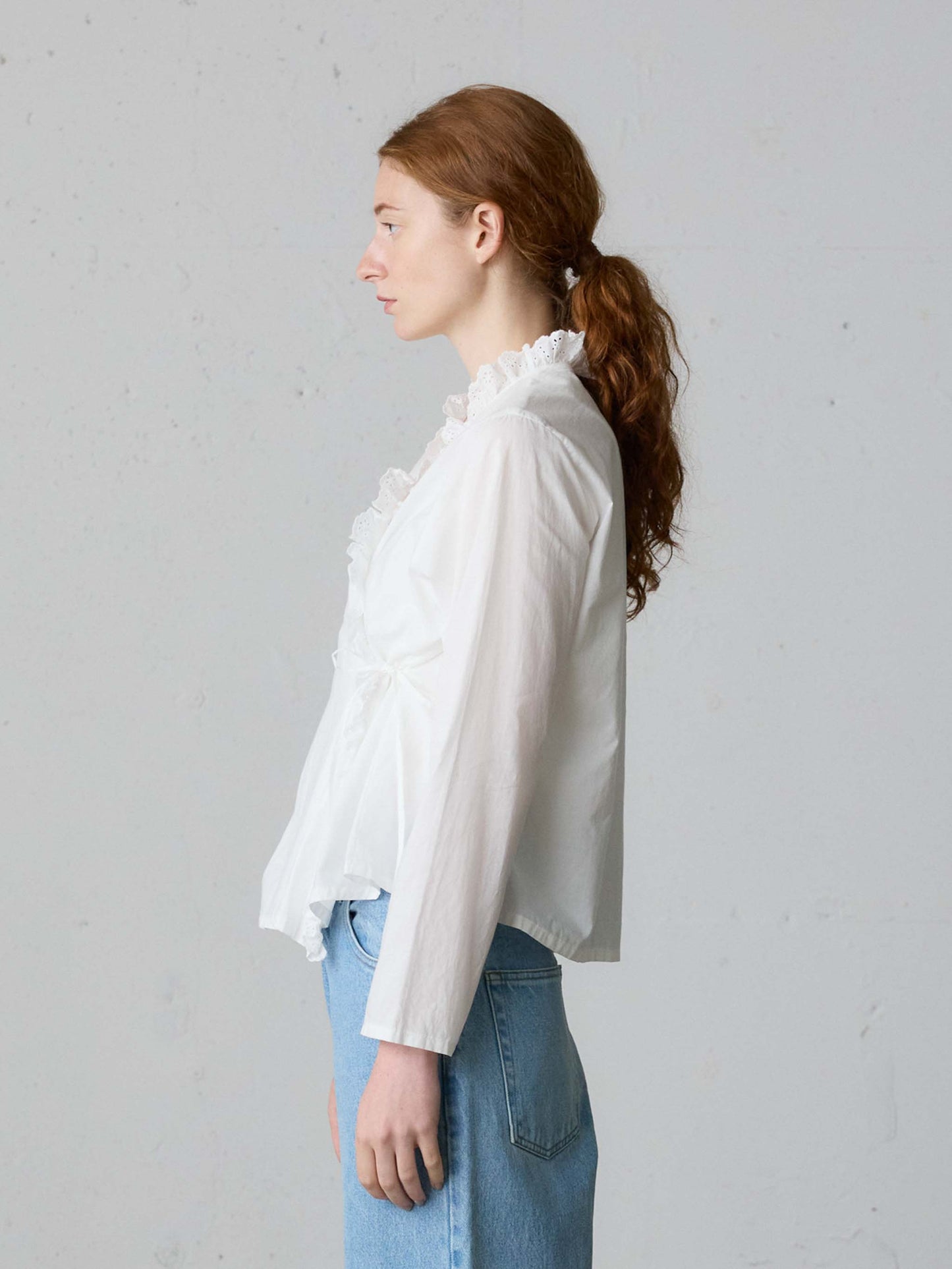 lace cachecoeur cardigan