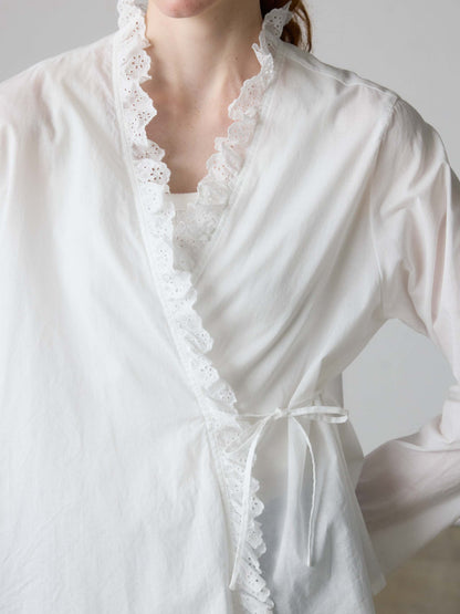 lace cachecoeur cardigan