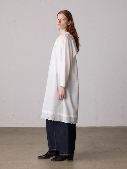 hem lace smock onepiece