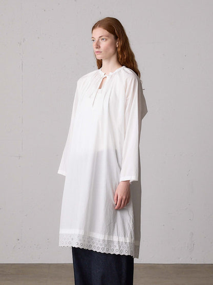 hem lace smock onepiece