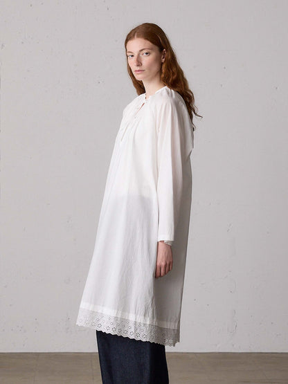 hem lace smock onepiece