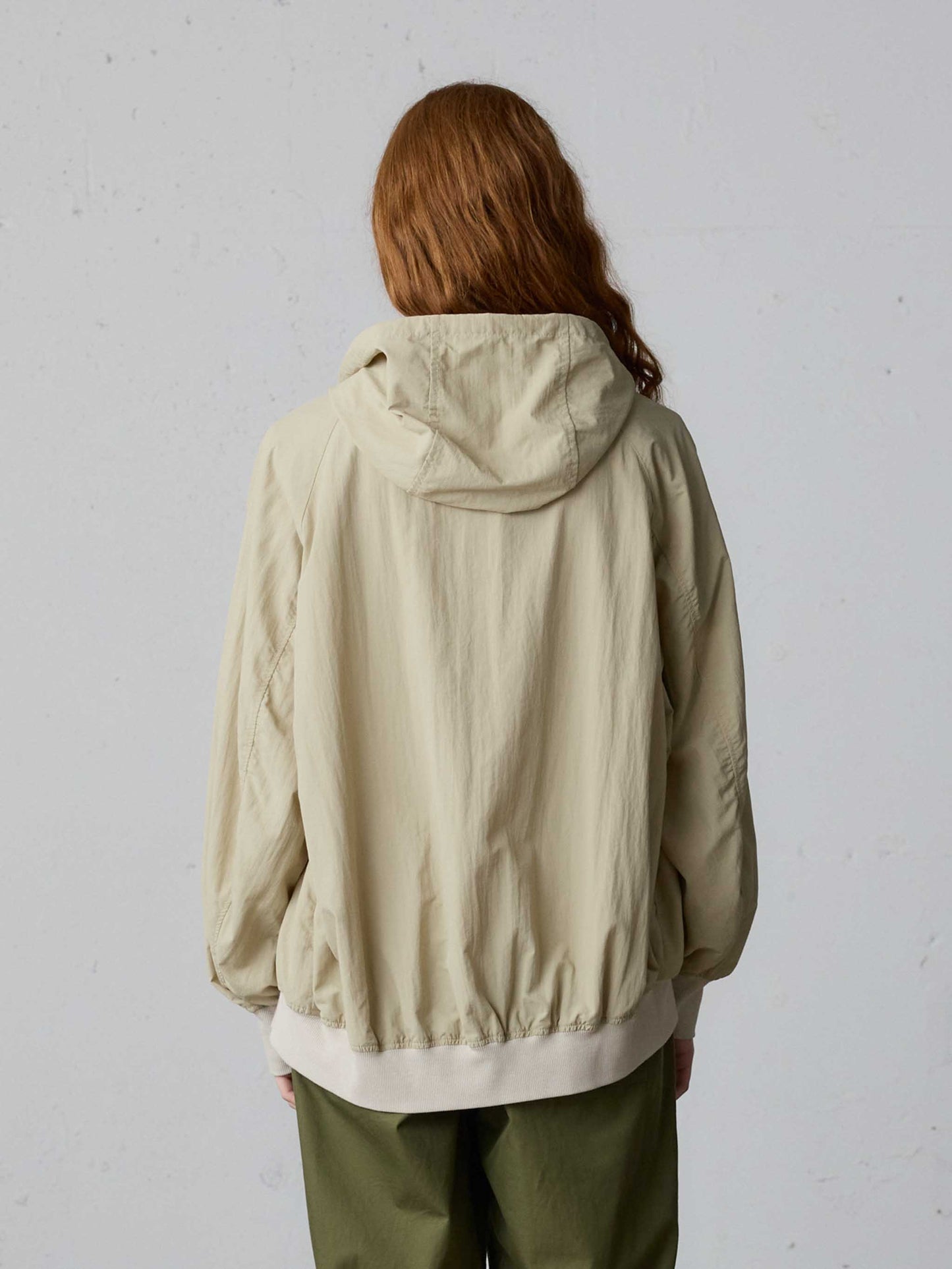 hooded blouson
