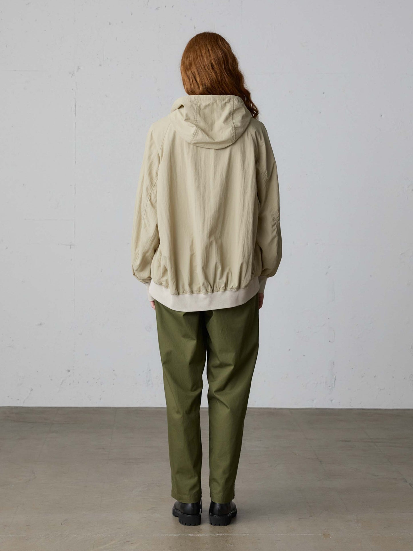 hooded blouson
