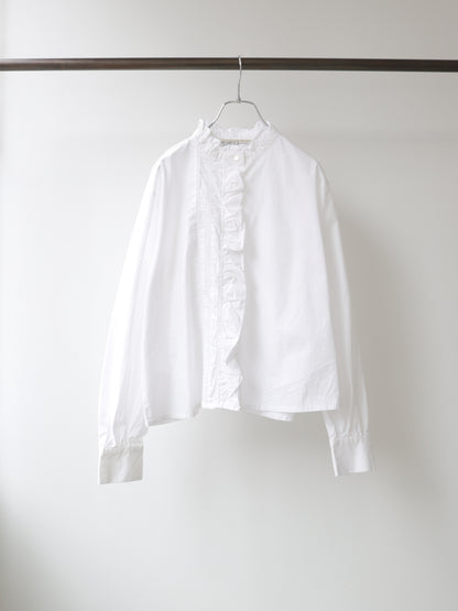 front frill lace shirt