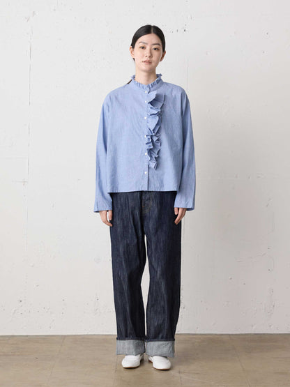 highwaist selvedge-denim