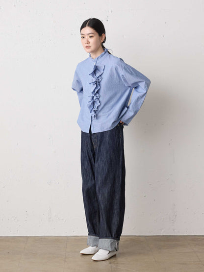 highwaist selvedge-denim