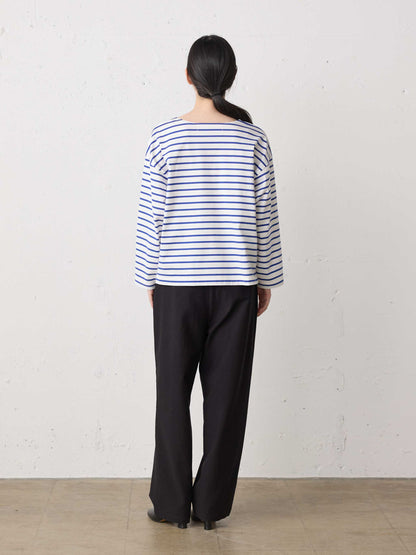 back satin 2tuck pants