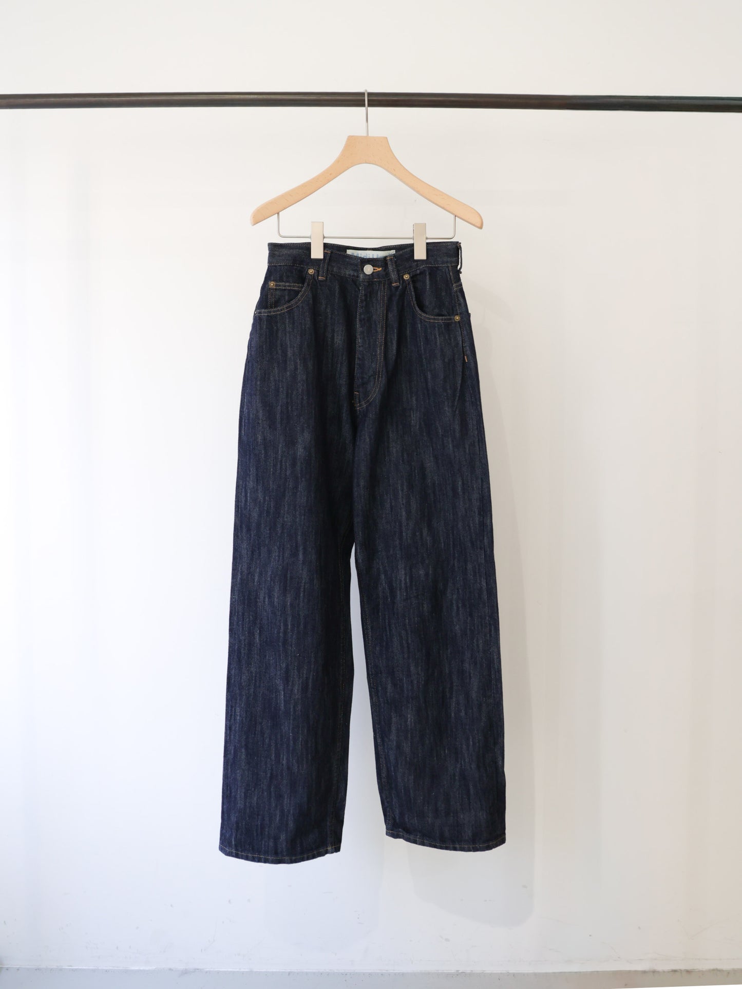highwaist selvedge-denim