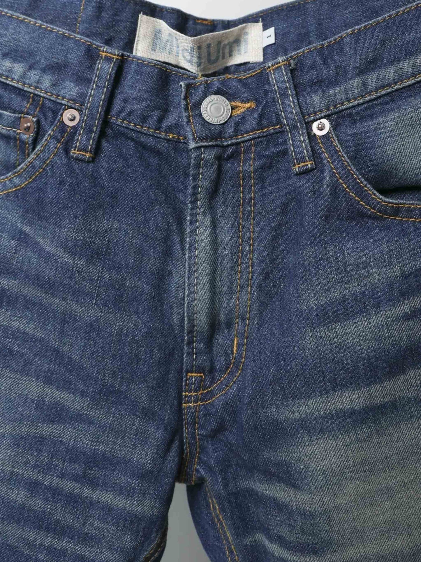 4/5 length denim pants
