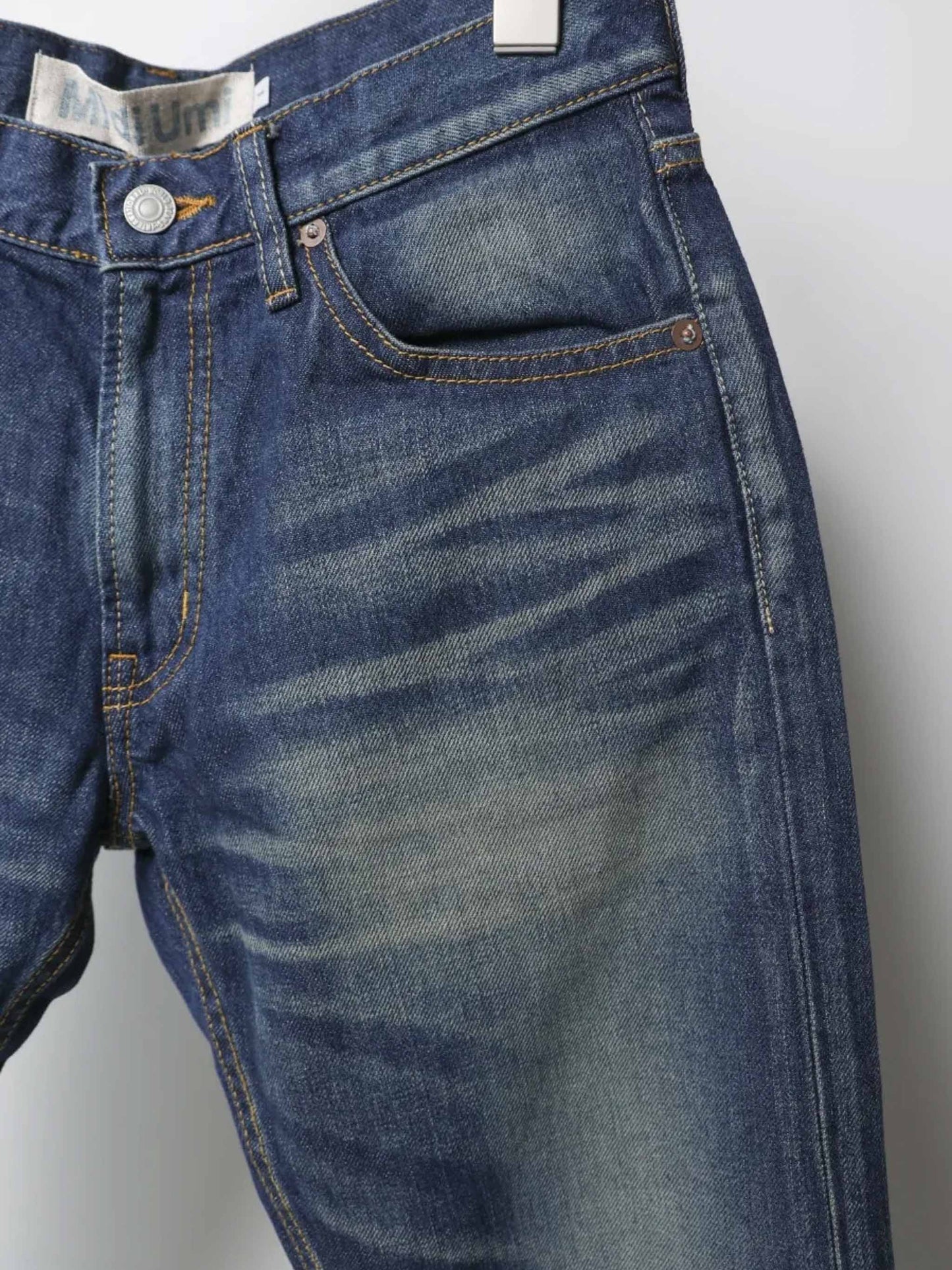 4/5 length denim pants