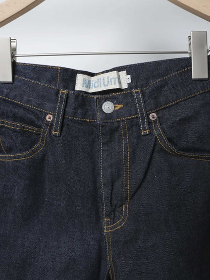 high waist denim pants