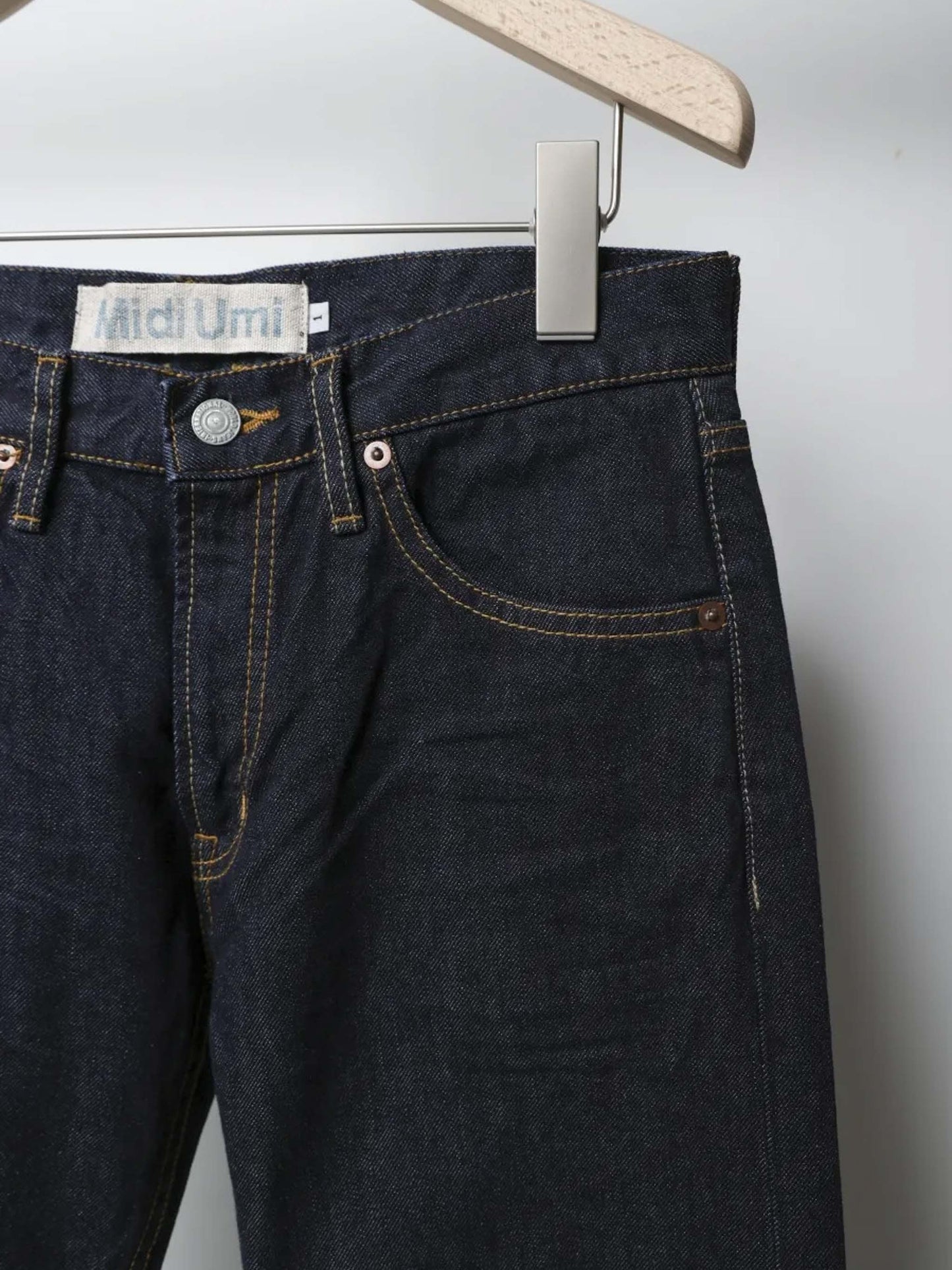 4/5 length denim pants