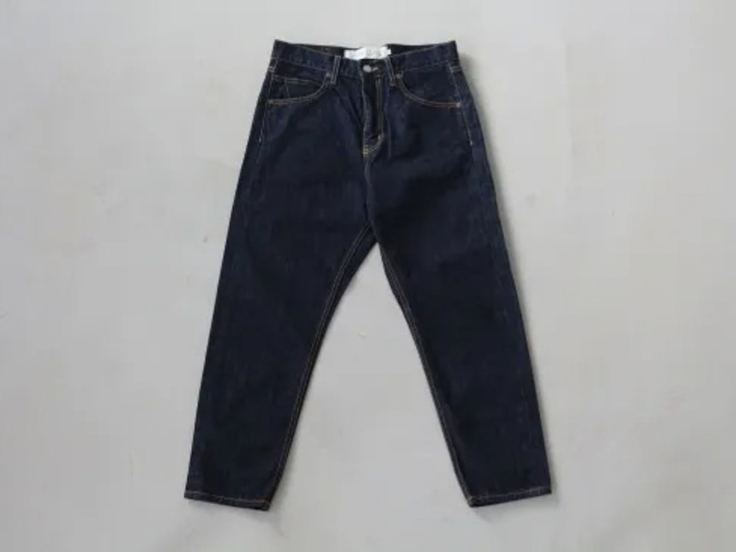 high waist denim pants