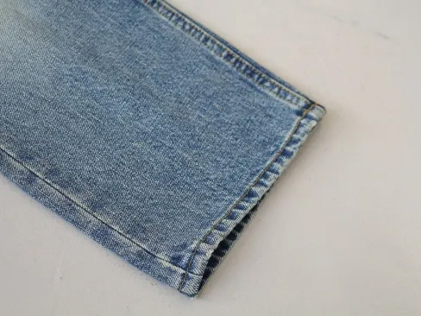 4/5 length denim pants