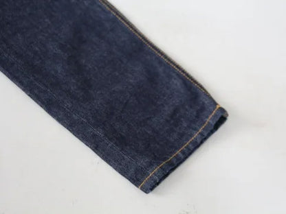 high waist denim pants