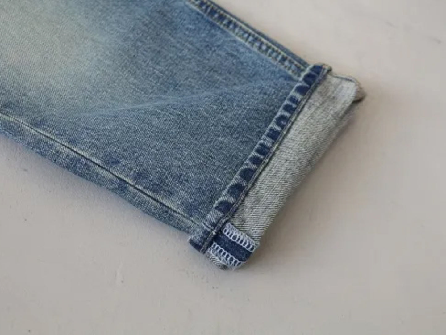 4/5 length denim pants