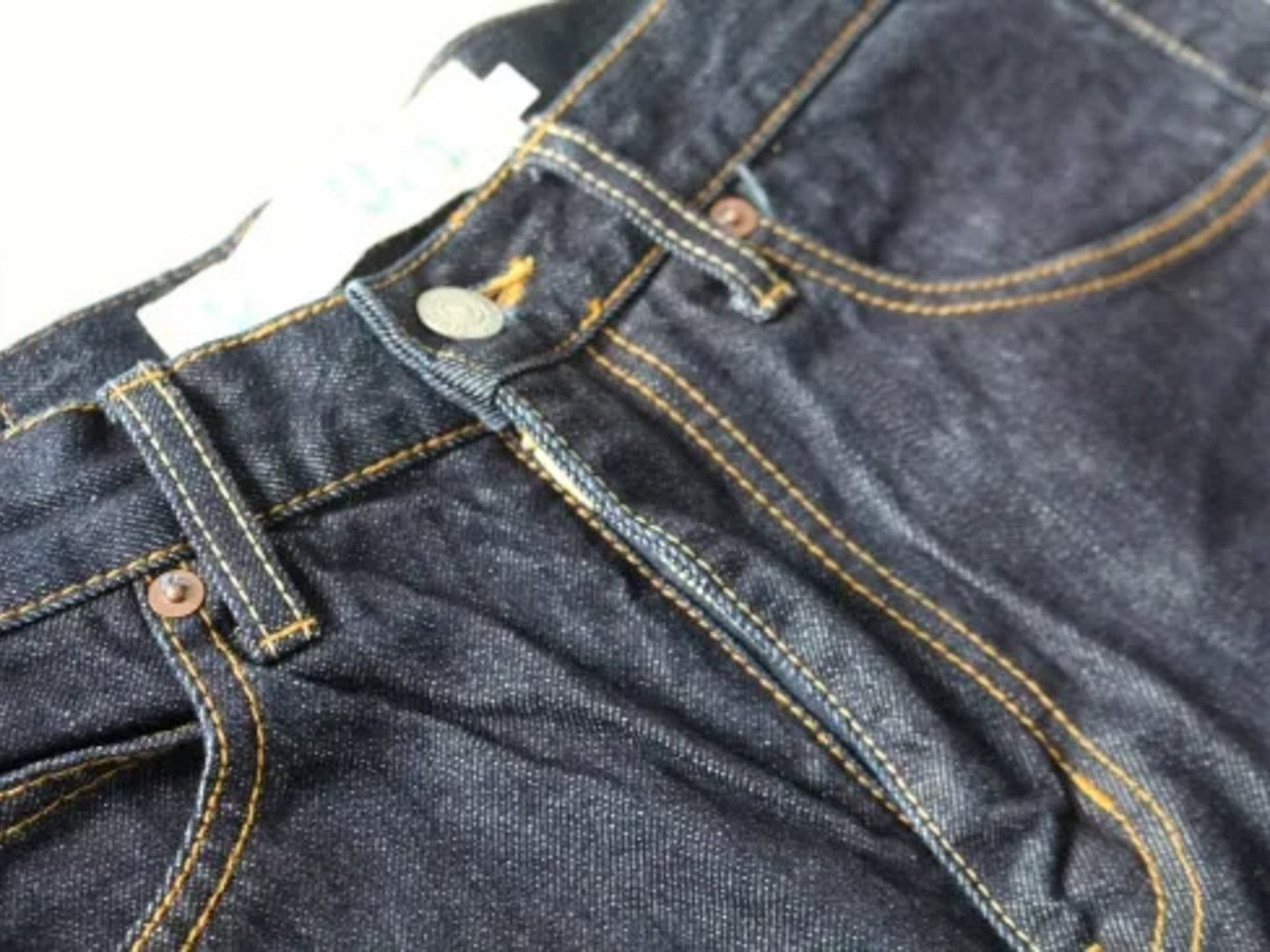 high waist denim pants