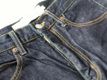 high waist denim pants