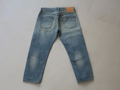 4/5 length denim pants