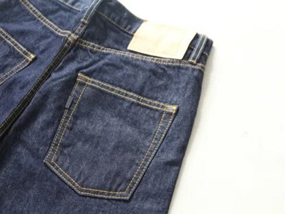 high waist denim pants