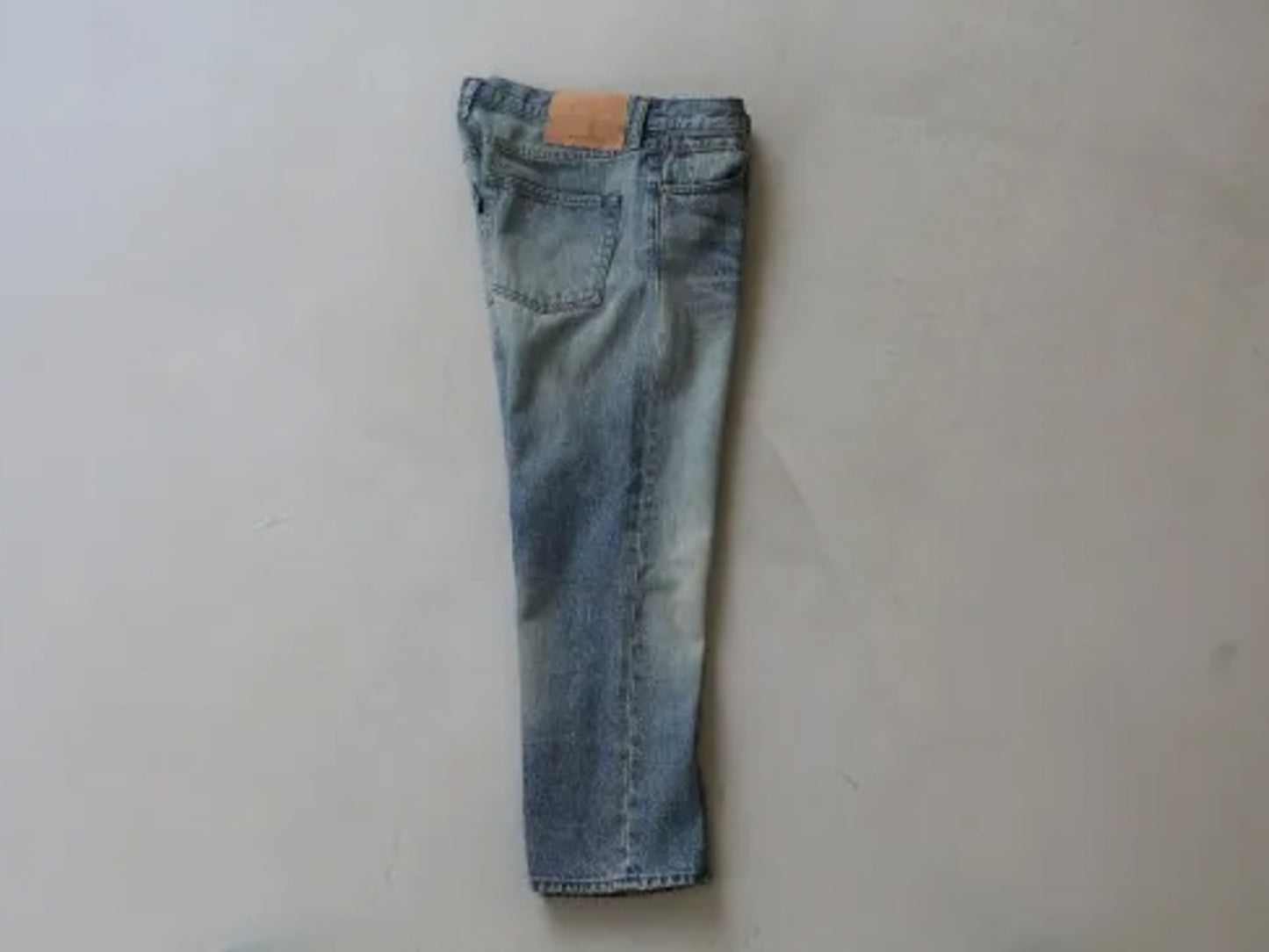 4/5 length denim pants