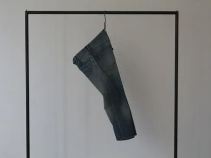 4/5 length denim pants