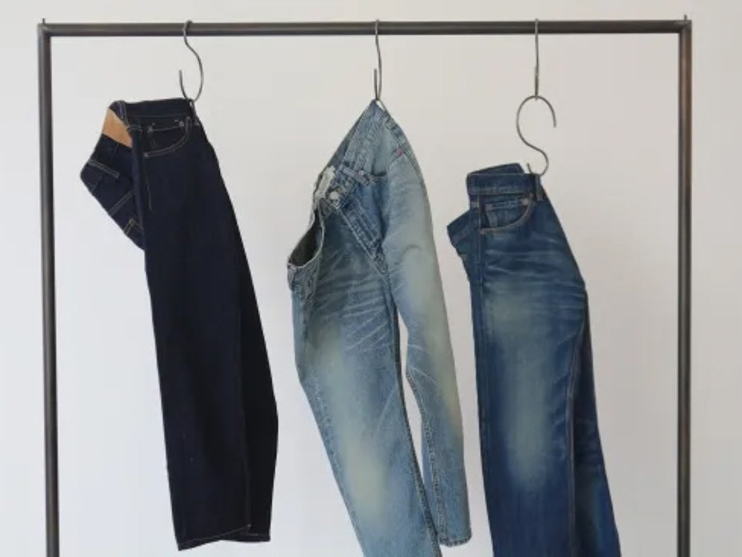 4/5 length denim pants