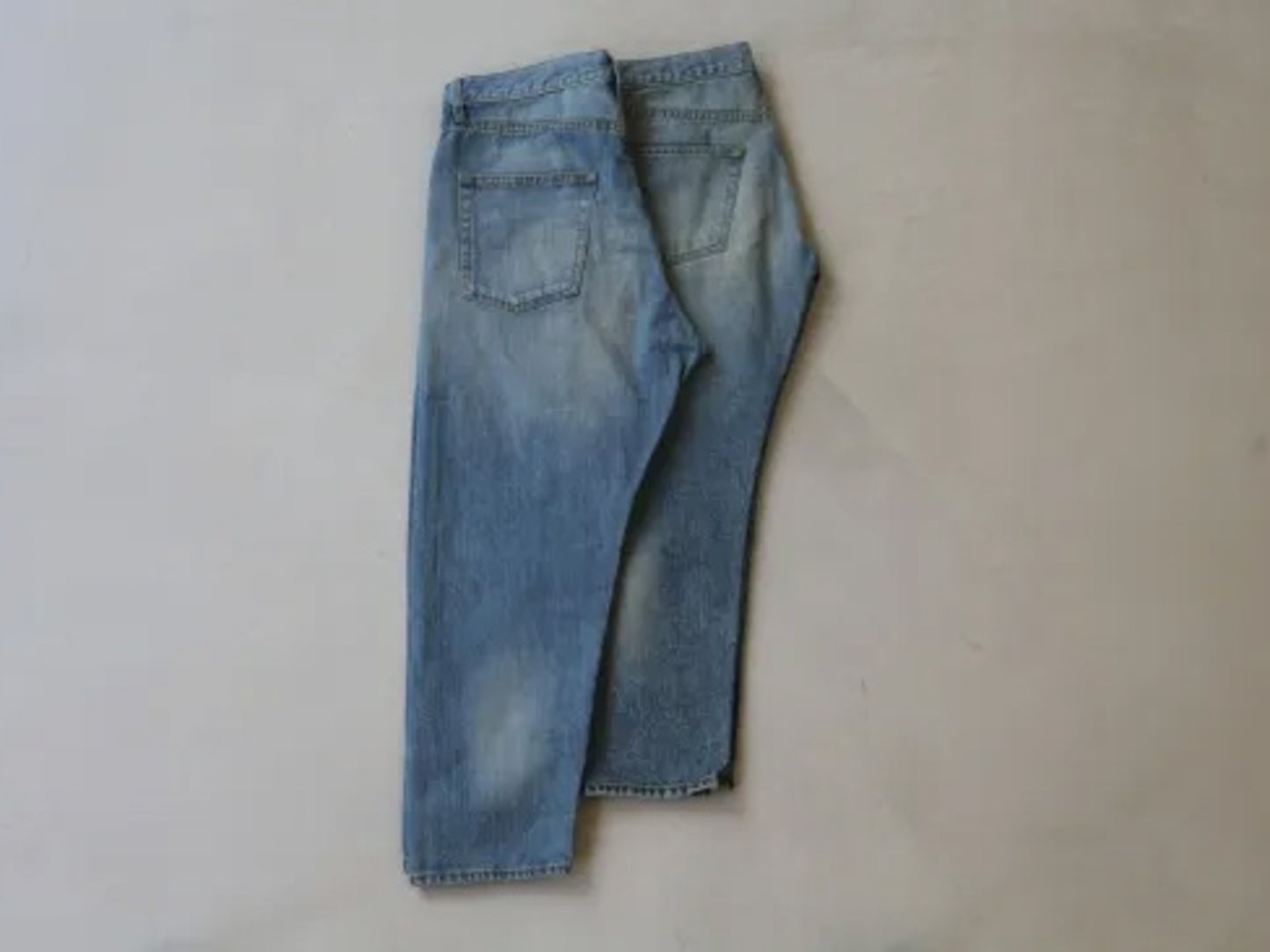 4/5 length denim pants
