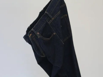 high waist denim pants
