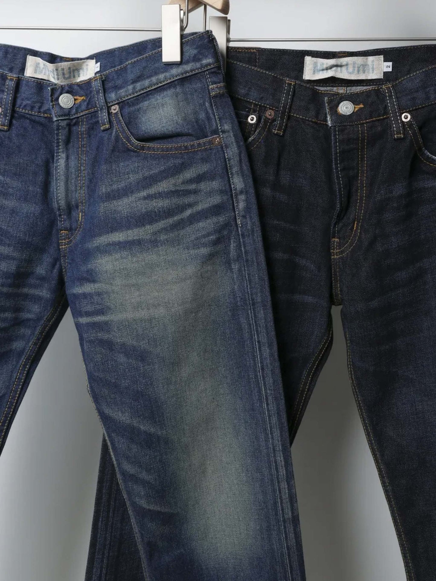 4/5 length denim pants